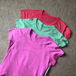 Lululemon swiftly ss lot GUC sz 6